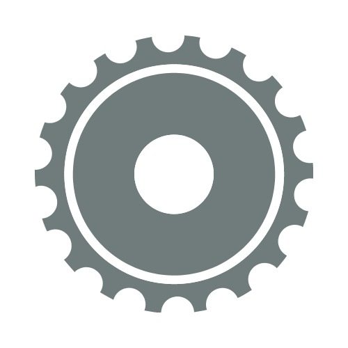 500x500 Gear Silhouette C Clip Art