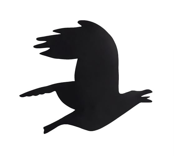 558x501 Silhouette Crows, Set Of 4 Pottery Barn