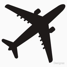 236x236 Airplane Silhouette Stencil Tattoo Airplanes