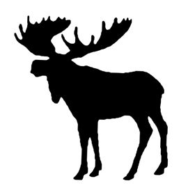 270x270 Moose Silhouette Stencil Projects Moose Silhouette