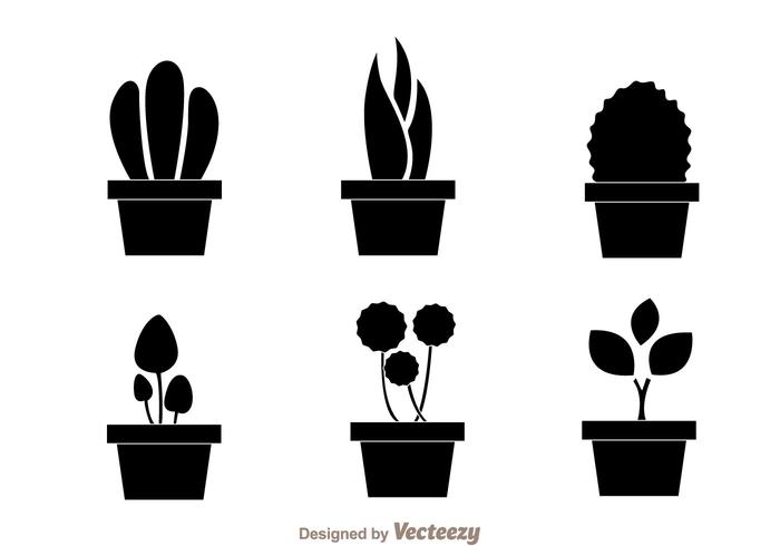 Cactus Silhouette Vector
