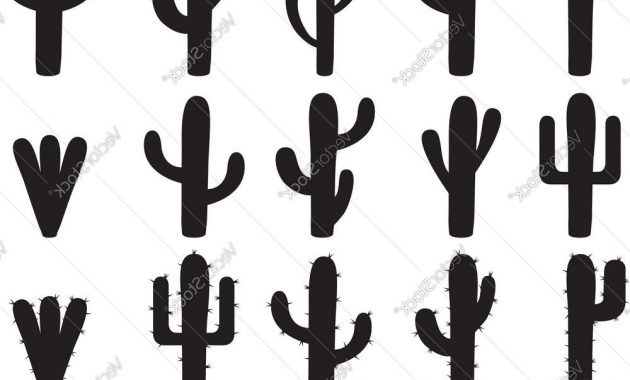 630x380 Cactus Silhouette Vector Archives
