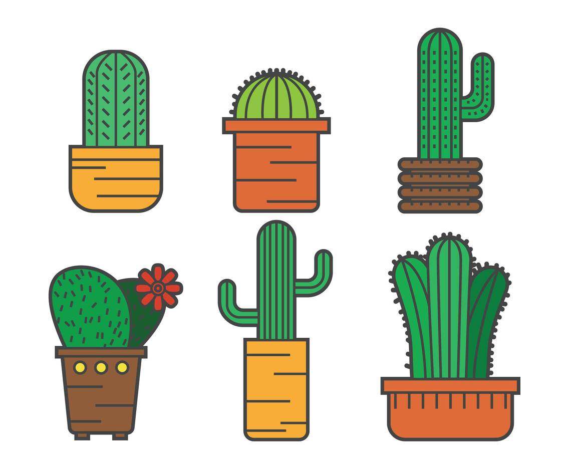 1136x936 Cactus Vector Pack Vector Art Amp Graphics