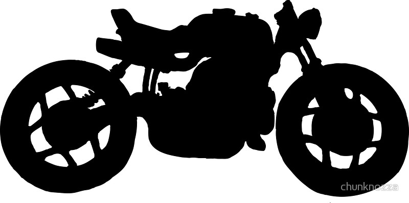 Cafe Racer Silhouette at GetDrawings | Free download