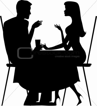 311x340 Image 1525923 Silhouette Os Couple From Crestock Stock Photos