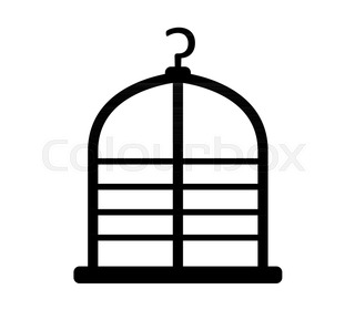 320x280 Bird Cage Stock Vector Colourbox