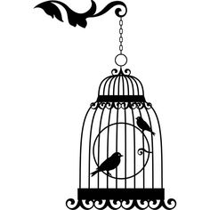 236x236 Birdcage Country Bird, Ephemera And Journal