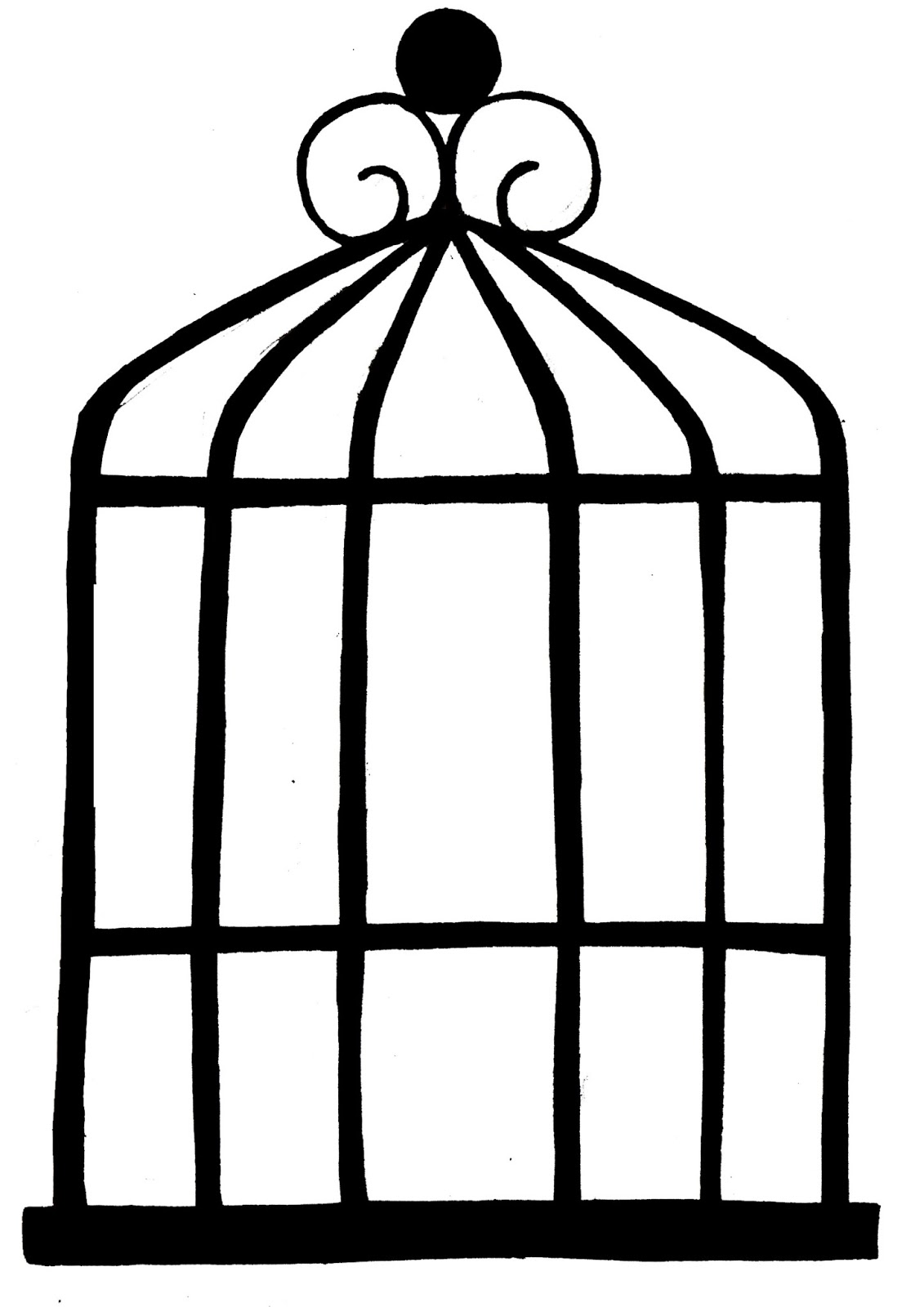 1131x1600 Annabelshungee Birdcage Drawings Birthday Party Ideas