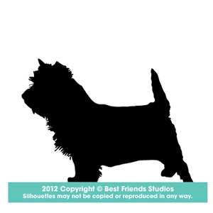 Cairn Terrier Silhouette at GetDrawings | Free download