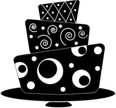 236x221 Cake Clipart Silhouette