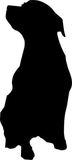 236x522 Dog Silhouette Clip Art