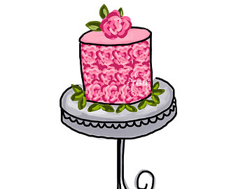 340x270 Cake Stand Clipart ~ Prezup