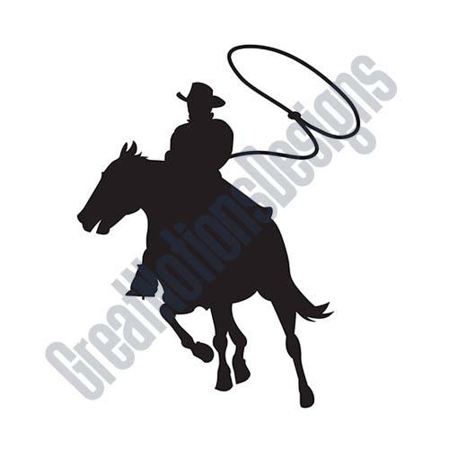 500x500 Cowboy Roping