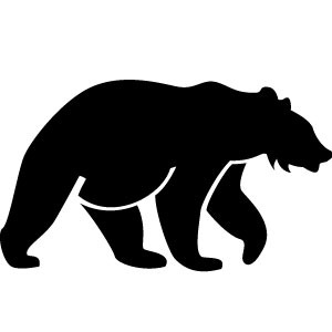 California Bear Silhouette at GetDrawings | Free download