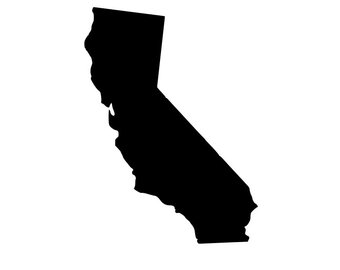 340x270 Ca State Outline Etsy