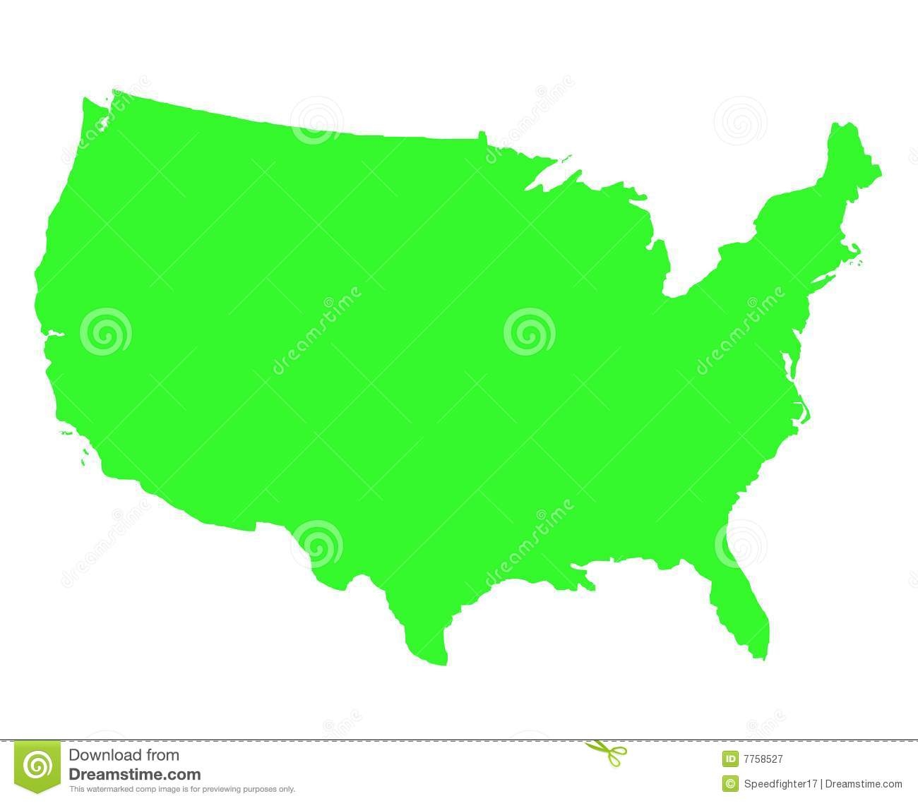 1300x1138 United States Map Silhouette Royalty Free Us Map Outline United