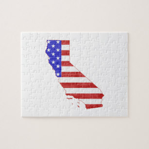 307x307 California State Flag Jigsaw Puzzles Zazzle
