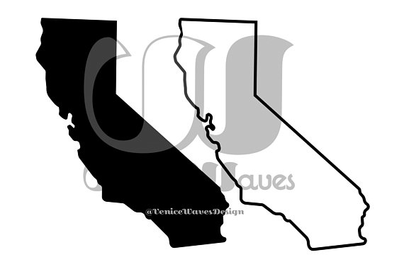 570x370 California Silhouette And Outline Svg Pdf Png Files