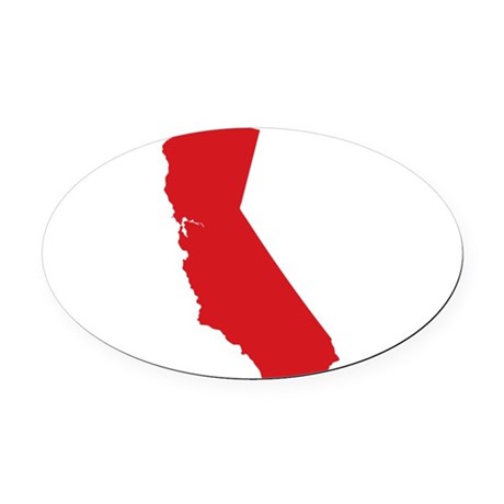 460x460 California State Outline Car Magnets