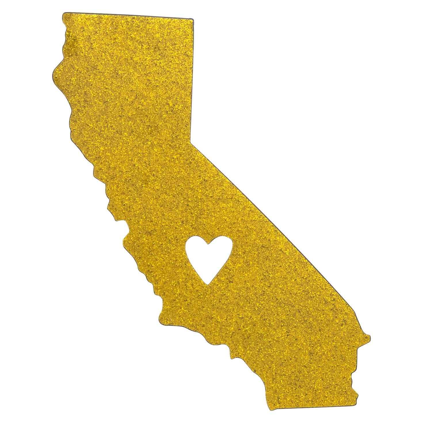 1470x1470 California State Silhouette Car Magnet