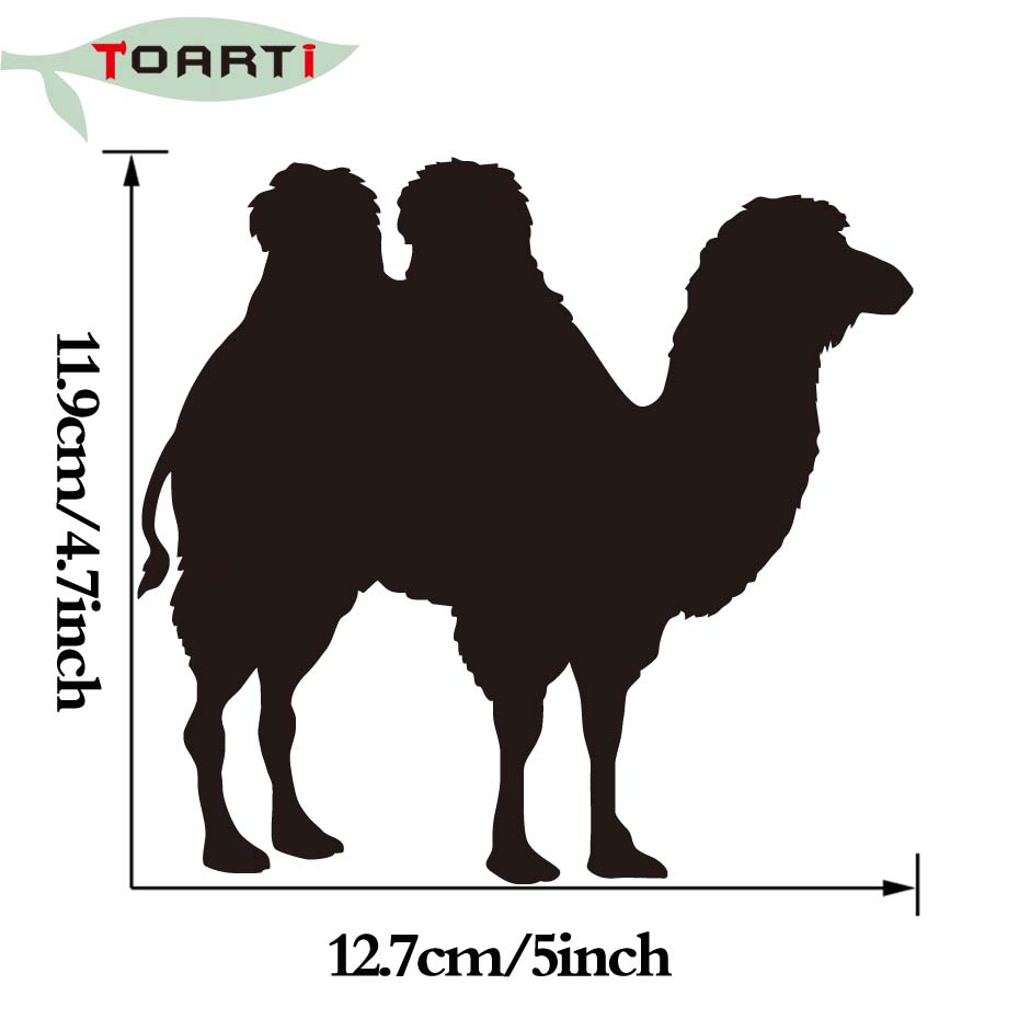 930x930 Standing Camel Silhouette Decals Animal Vinyl Decals Car Truck