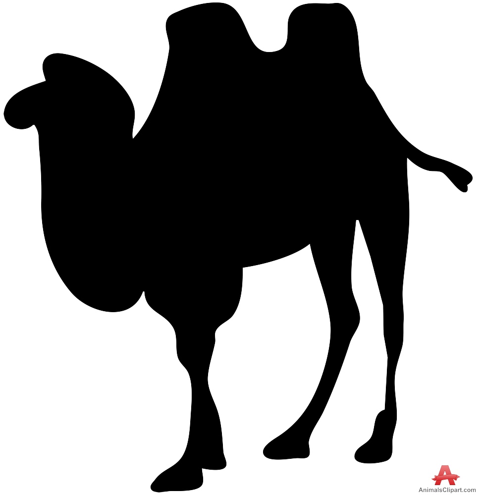 975x999 Bactrian Camel Silhouette Free Clipart Design Download