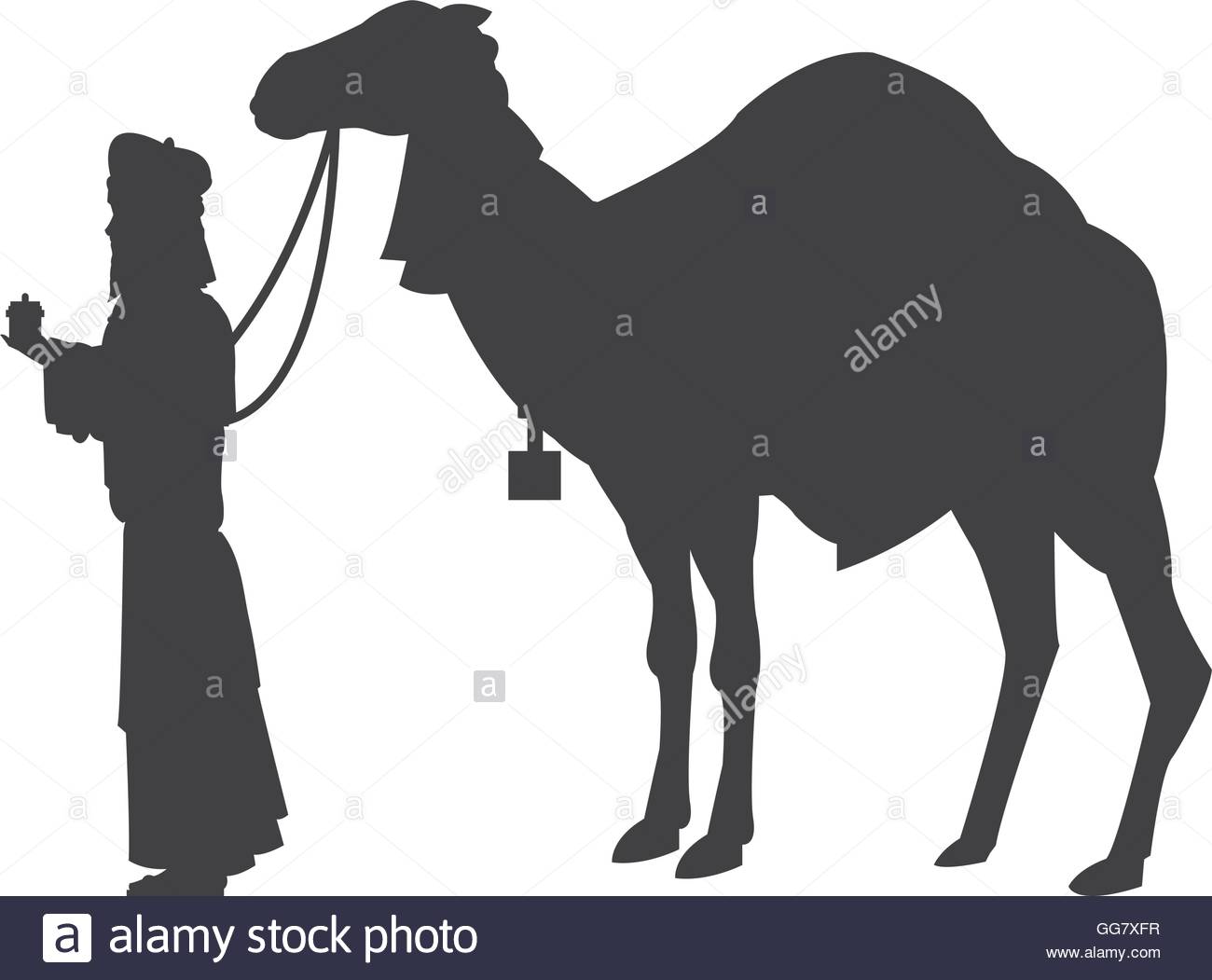 1300x1051 Magi With Camel Silhouette Icon Stock Vector Art Amp Illustration