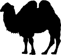 212x190 Camel Silhouette Silhouette Of Camel