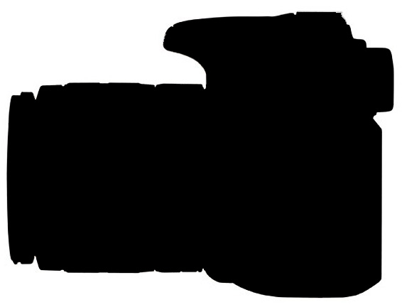 566x432 Camera Flash Silhouette Clipart Panda