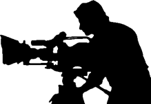 219x152 Cameraman Silhouette