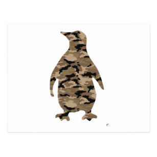 307x307 Penguin Silhouette Postcards Zazzle