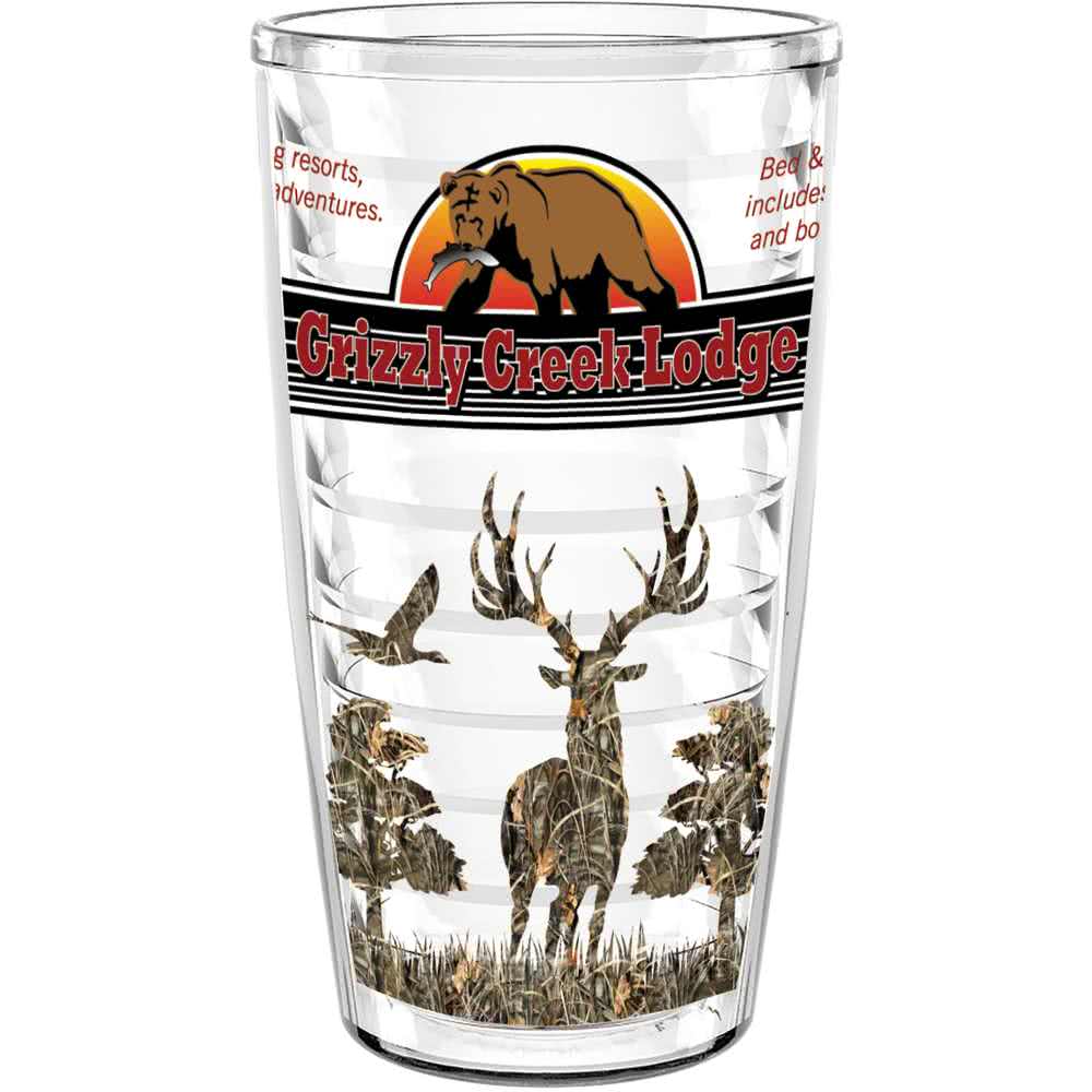 1000x1000 Promotional 16 Oz. Tritan Usa Camo Buck Silhouette Tumblers