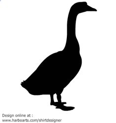 236x250 Goose Silhouette