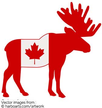 335x355 Canada Clipart Black And White