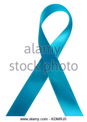 300x420 Light Blue Ribbon For Prostate Cancer Awareness Stock Photo