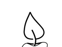 220x165 Candle Flame Template