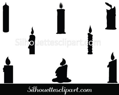 480x384 42 Best Christmas Silhouette Vector Images On Vector