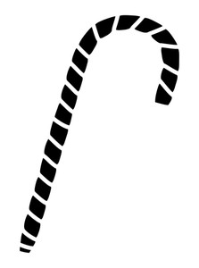 223x300 Candy Cane Royalty Free Vectors