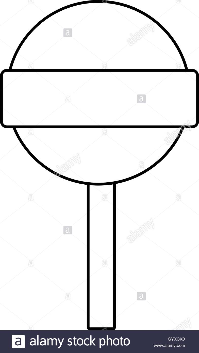 784x1390 Isolated And Silhouette Candy Design Stock Vector Art