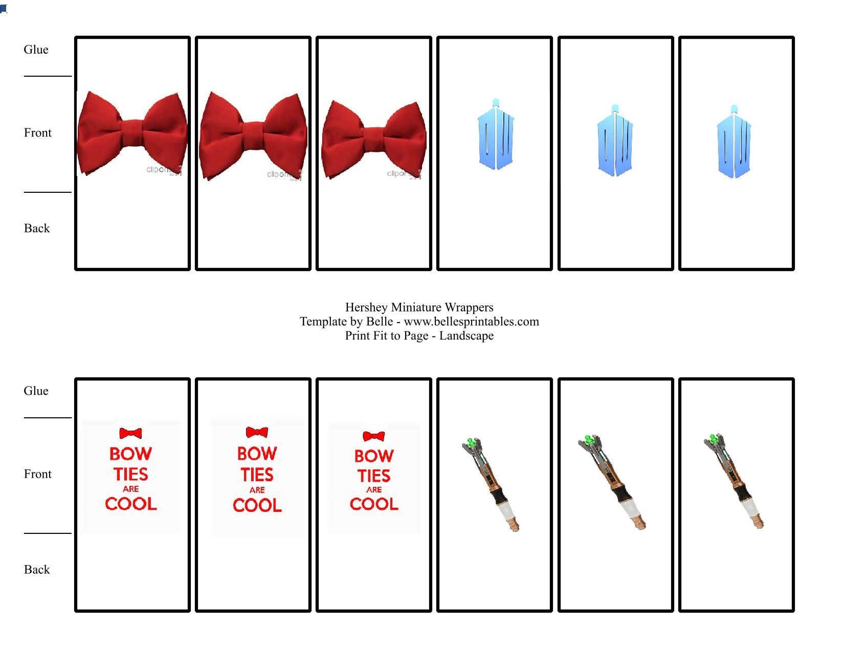 1650x1275 Doctor Who Candy Wrappers. I Found A Template Online For Candy