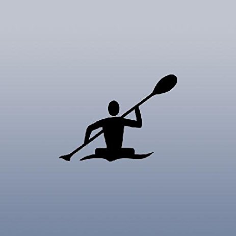 463x463 Car Decor Car Bike Wall Laptop Kayak Kayaker Paddle