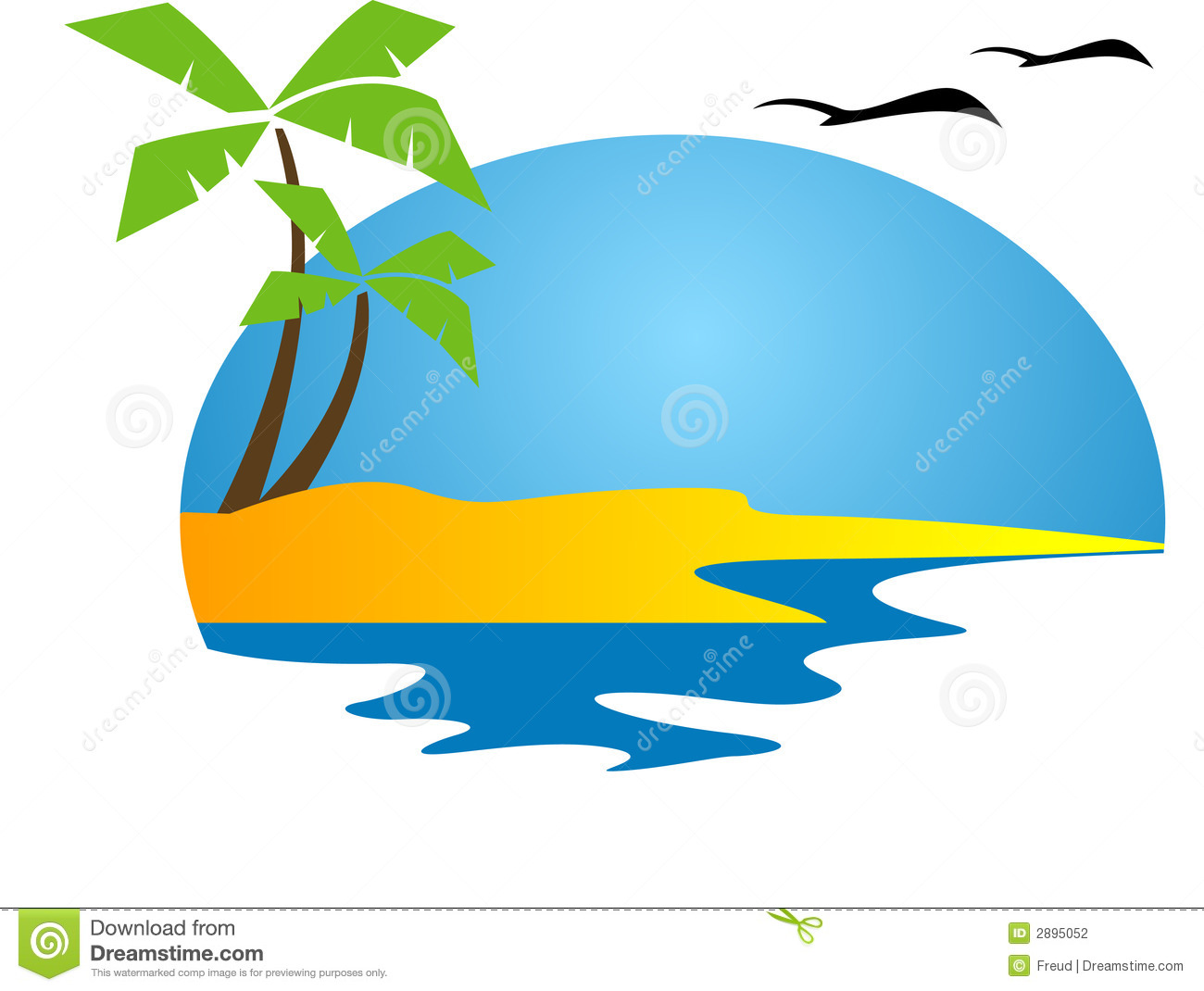 1300x1070 Island Clipart