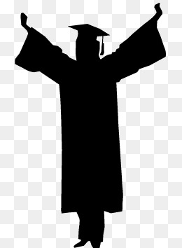 260x354 Graduates Silhouette Png Images Vectors And Psd Files Free