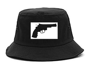 300x239 Kings Of Ny Gun Silhouette Style Printed Bucket Hat Revolver 45 Ebay