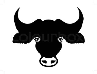 320x246 Buffalo Mascot Stock Vector Colourbox