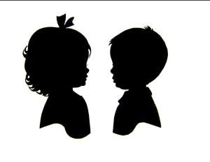 300x232 Love These Kid's Silhouette'S! Babies Silhouette