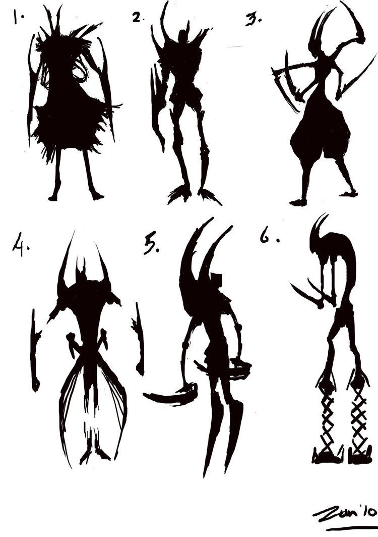750x1064 Capricorn Silhouette By Drezander