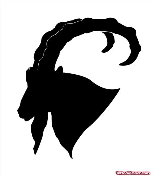 Capricorn Silhouette at GetDrawings | Free download