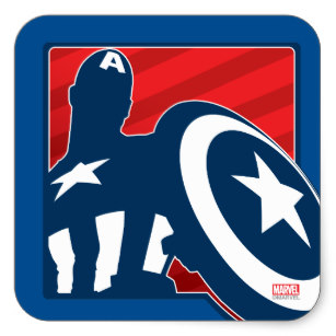 307x307 Captain America Silhouette Gifts On Zazzle