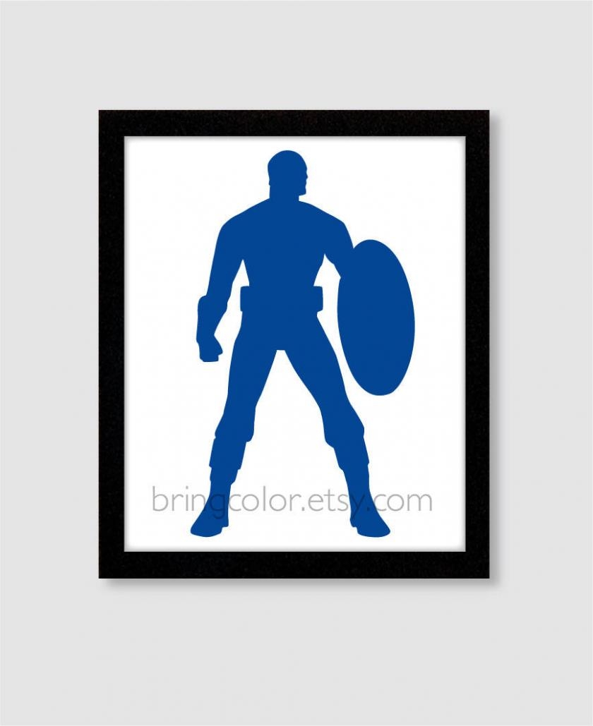 840x1029 Photo Gallery Of Captain America Wall Art (Viewing 13 Of 19 Photos)